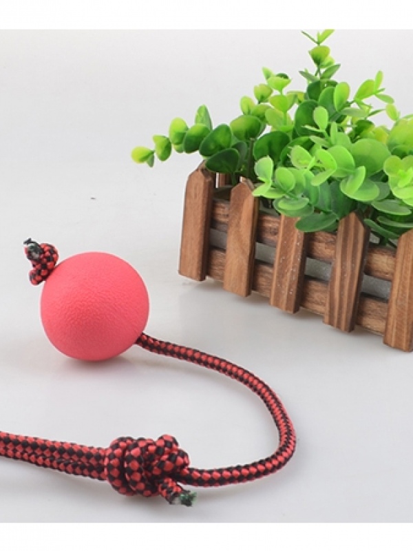 Juguete lazo con pelota maciza - Talla S