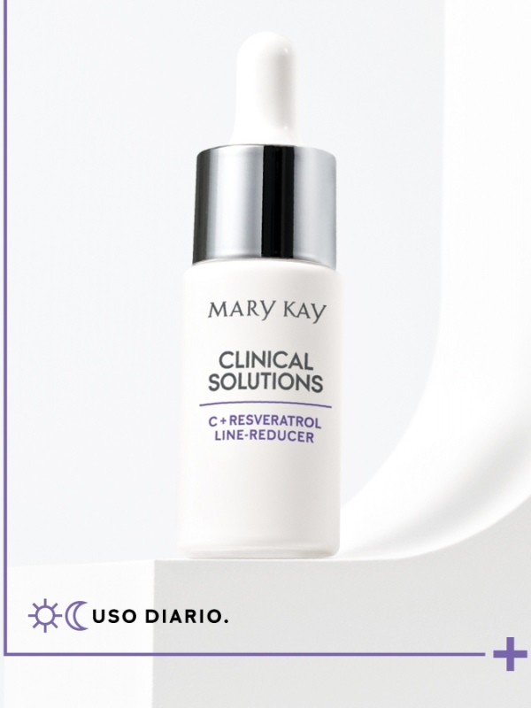 C + Resveratrol para reducción de finas líneas Mary Kay Clinical Solutions®