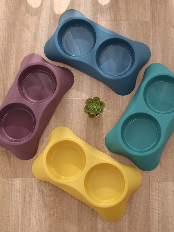 Comedero doble básico - Talla S